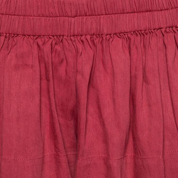 Isabel Marant Etoile Red Linen Blend Shorts S